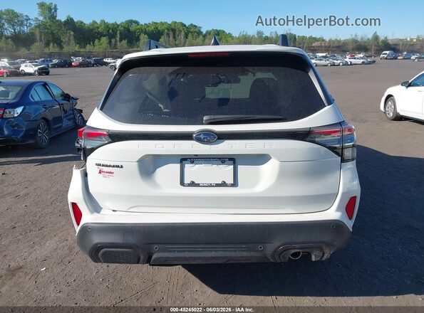 4S4SLDR68T3038265 2026 SUBARU FORESTER White 