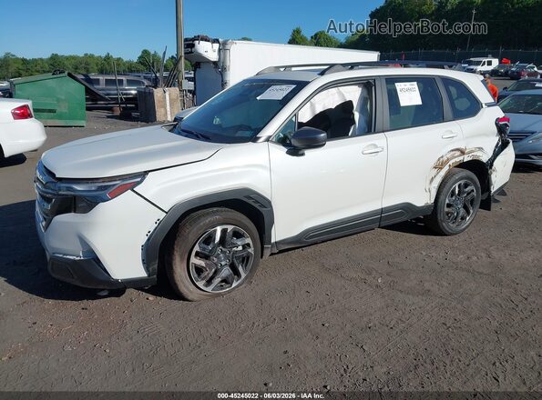 4S4SLDR68T3038265 2026 SUBARU FORESTER White Передня ліва чверть