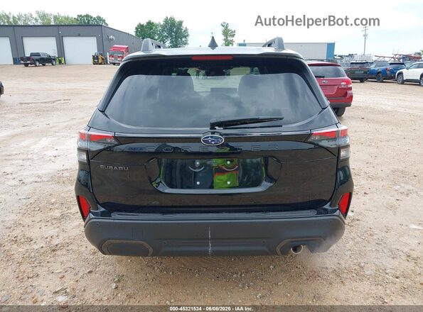 4S4SLDR69T3031566 2026 SUBARU FORESTER Black 