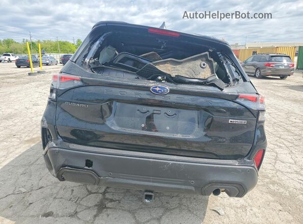 4S4SLDT61T3035653 2026 SUBARU FORESTER Black უკანა ხედი