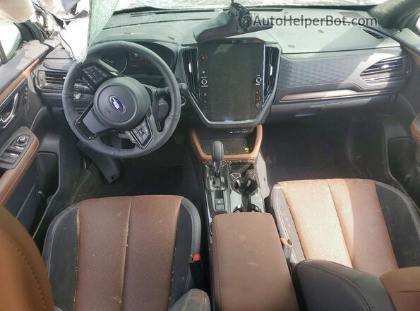 4S4SLDT61T3035653 2026 SUBARU FORESTER Black წინა პანელის ხედი