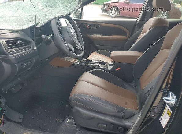 4S4SLDT61T3035653 2026 SUBARU FORESTER Black წინა სალონის ხედი