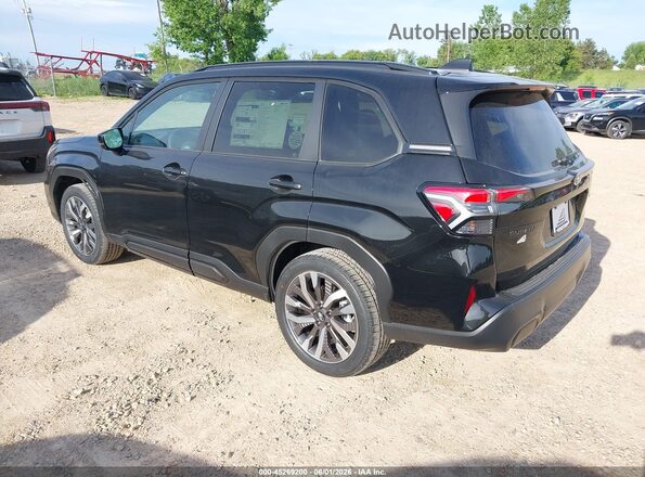 4S4SLDT69T3078377 2026 SUBARU FORESTER Black უკანა მარცხენა