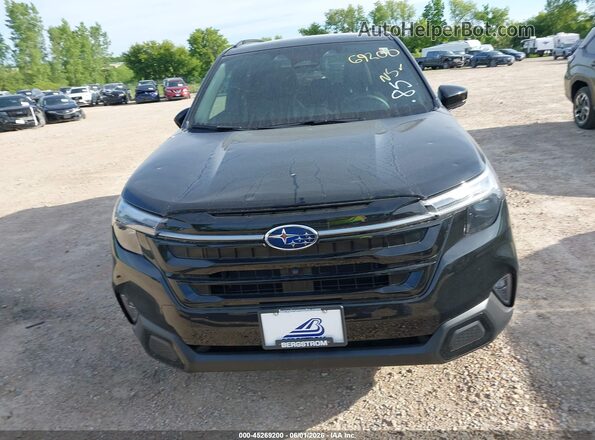 4S4SLDT69T3078377 2026 SUBARU FORESTER Black ხელსაწყოთა პანელის ხედი