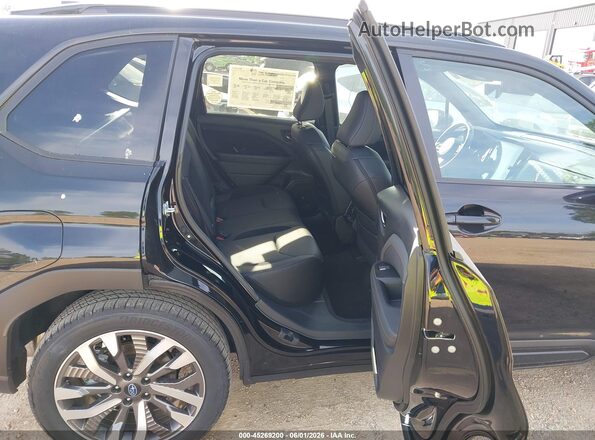4S4SLDT69T3078377 2026 SUBARU FORESTER Black VIN კოდის სტიკერის ხედი