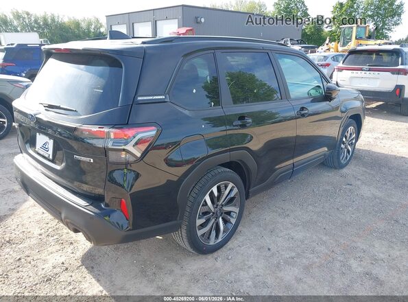 4S4SLDT69T3078377 2026 SUBARU FORESTER Black უკანა მარჯვენა