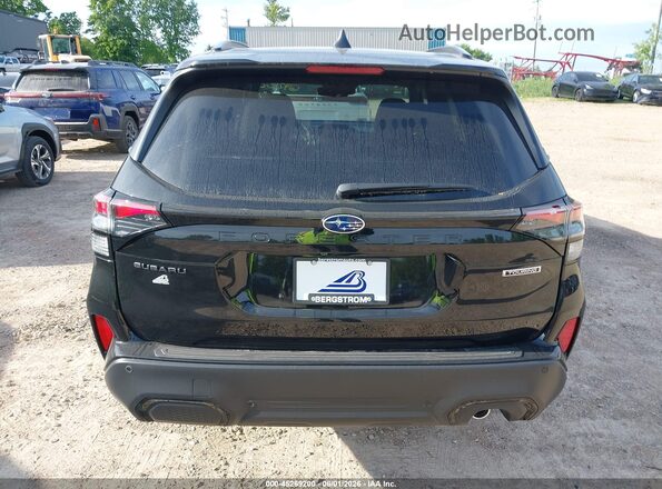 4S4SLDT69T3078377 2026 SUBARU FORESTER Black 