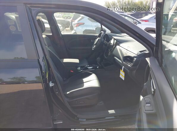 4S4SLDT69T3078377 2026 SUBARU FORESTER Black წინა სალონის ხედი