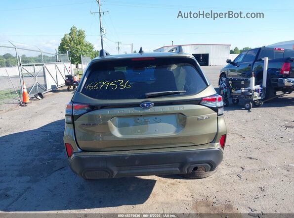4S4SLSE76T3072188 2026 SUBARU FORESTER Green 
