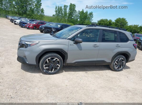 4S4SLSE7XT3070749 2026 SUBARU FORESTER Серый Панорамный вид салона 360°