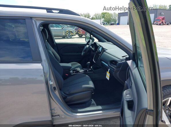 4S4SLSE7XT3070749 2026 SUBARU FORESTER Серый Вид салона спереди