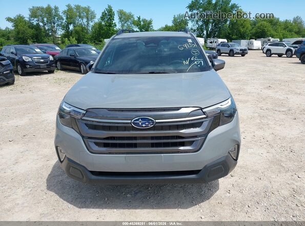 4S4SLSE7XT3070749 2026 SUBARU FORESTER Серый Вид щитка приборов