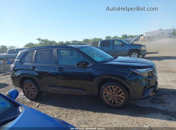 4S4SLSJ74T3068369 2026 SUBARU FORESTER Черный Вид задней части салона