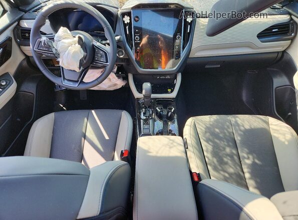 4S4SLSR75T3064884 2026 SUBARU FORESTER White Dashboard view