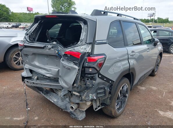 4S4SLSR78T3066418 2026 SUBARU FORESTER Gray Trasero derecho
