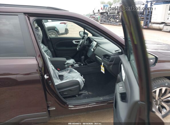 4S4SLST71T3092206 2026 SUBARU FORESTER Maroon წინა სალონის ხედი