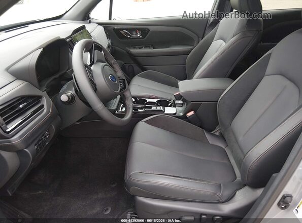 4S4SLST76T3112448 2026 SUBARU FORESTER Серый Вид салона спереди