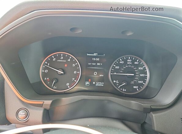 4S4WMAAD2T3405152 2026 SUBARU ASCENT Silver Սարքավորումների վահանակի տեսք