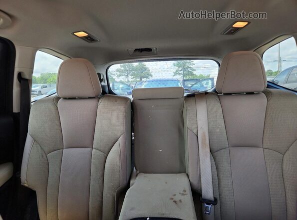 4S4WMABD0K3444965 2019 SUBARU ASCENT Черный Вид задних сидений