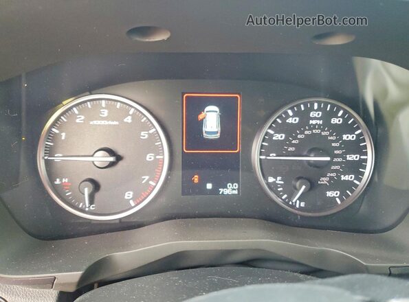 4S4WMABD4T3405863 2026 SUBARU ASCENT White Widok zestawu wskaźników