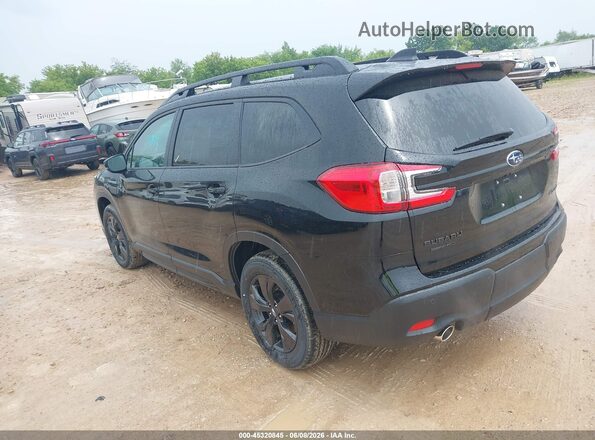4S4WMABD4T3421156 2026 SUBARU ASCENT Черный Задняя левая четверть