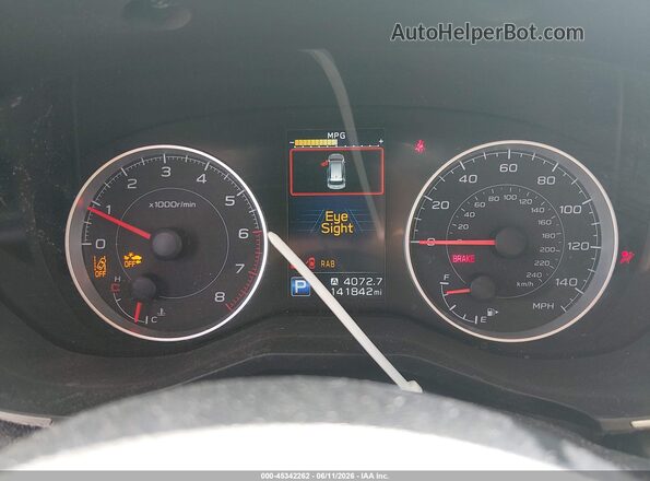 4S4WMACD0K3458850 2019 SUBARU ASCENT White Հետևի նստատեղերի տեսք