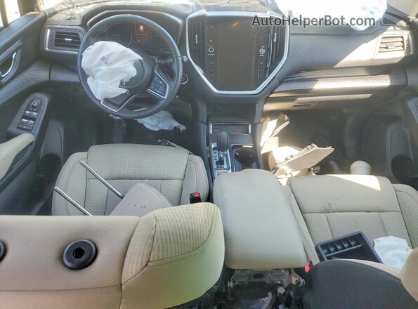 4S4WMACD0R3453884 2024 SUBARU ASCENT Green Widok deski rozdzielczej