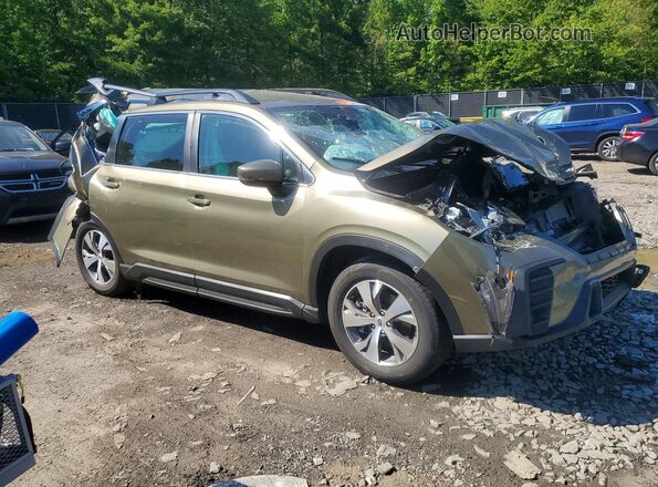 4S4WMACD0R3453884 2024 SUBARU ASCENT Green Przód prawy