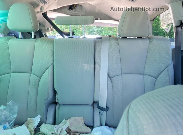 4S4WMACD0R3453884 2024 SUBARU ASCENT Green Widok tylnych siedzeń