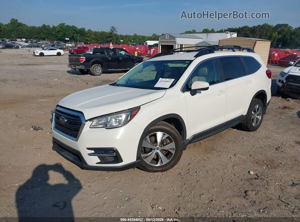 4S4WMACD2K3436669 2019 SUBARU ASCENT Белый Передняя левая четверть