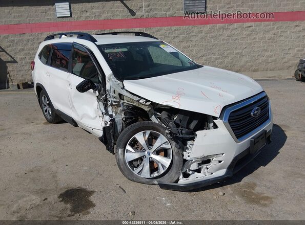 4S4WMACD2K3450572 2019 SUBARU ASCENT White Вид спереду