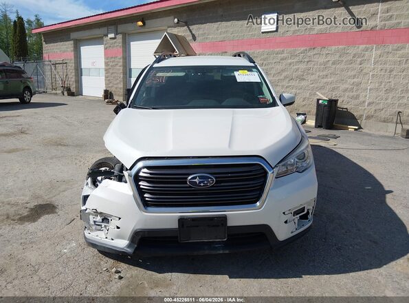 4S4WMACD2K3450572 2019 SUBARU ASCENT White Вид задньої частини салону
