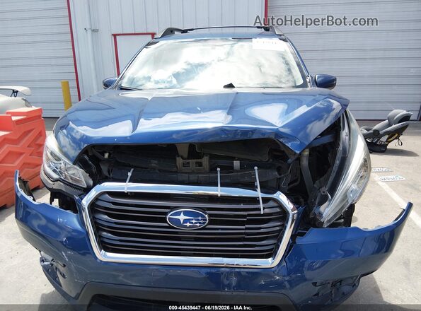 4S4WMACD2K3478131 2019 SUBARU ASCENT Blue Вид щитка приладів