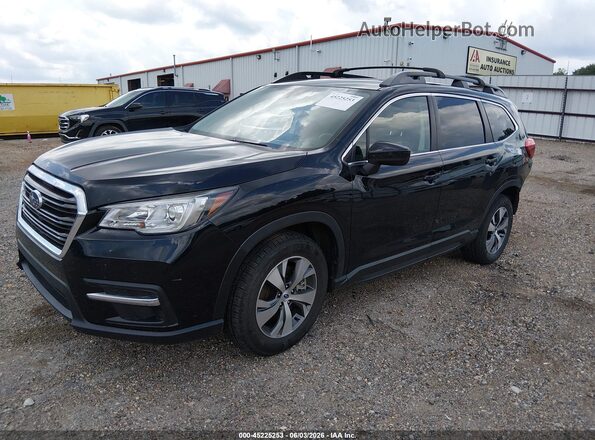 4S4WMACD2L3457426 2020 SUBARU ASCENT Black Առջևի ձախ երեք քառորդ տեսարան