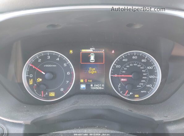 4S4WMACD4K3446670 2019 SUBARU ASCENT White უკანა სავარძლების ხედი