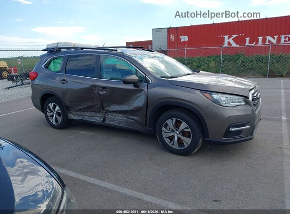 4S4WMACD7M3418252 2021 SUBARU ASCENT Brown უკანა სალონის ხედი