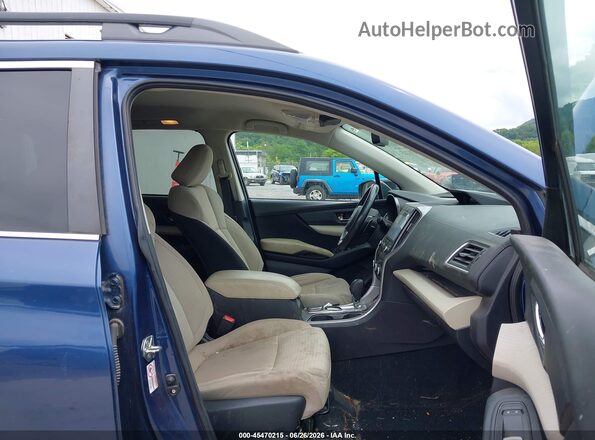 4S4WMACDXK3428805 2019 SUBARU ASCENT Blue წინა სალონის ხედი