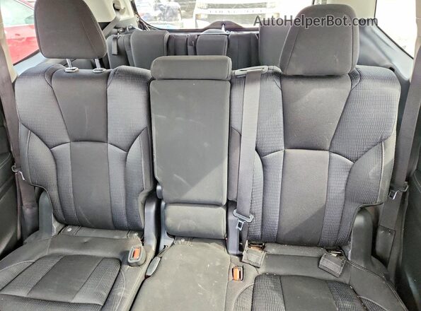 4S4WMAED6K3456596 2019 SUBARU ASCENT Gray Widok tylnych siedzeń