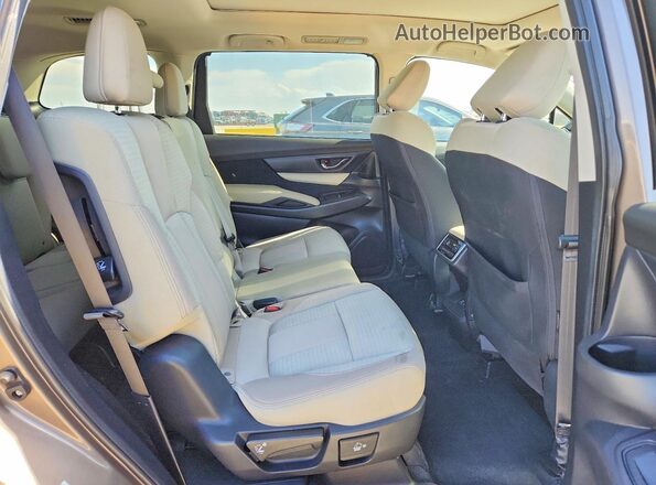 4S4WMAED9M3455803 2021 SUBARU ASCENT Brown Widok wnętrza z tyłu