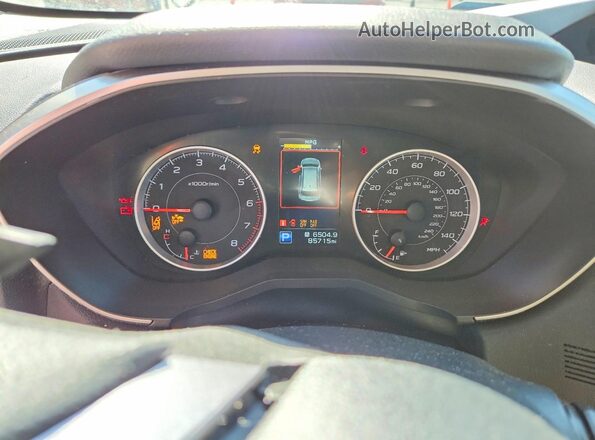 4S4WMAED9M3455803 2021 SUBARU ASCENT Brown Widok zestawu wskaźników