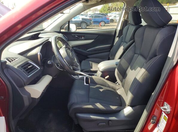 4S4WMAFD0K3424080 2019 SUBARU ASCENT Red წინა სალონის ხედი
