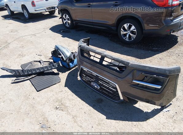 4S4WMAFD0L3418507 2020 SUBARU ASCENT Burgundy Instrument cluster view