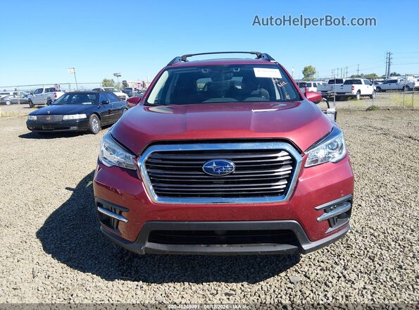 4S4WMAFD0L3427420 2020 SUBARU ASCENT Red Rear interior view