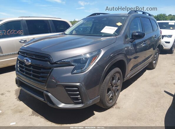 4S4WMAFD0S3440702 2025 SUBARU ASCENT Gray Vista tres cuartos delantera izquierda