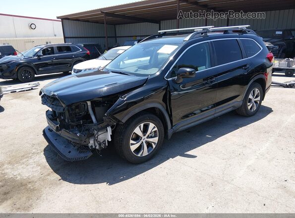 4S4WMAFD1M3401636 2021 SUBARU ASCENT Черный Передняя левая четверть