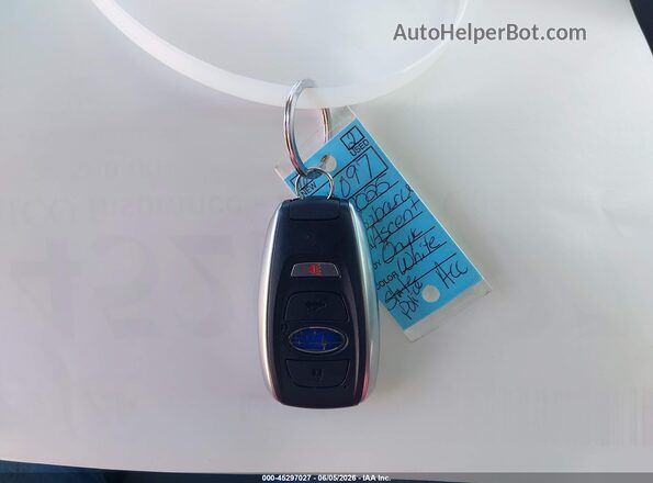 4S4WMAFD1S3444788 2025 SUBARU ASCENT White Vista del salpicadero