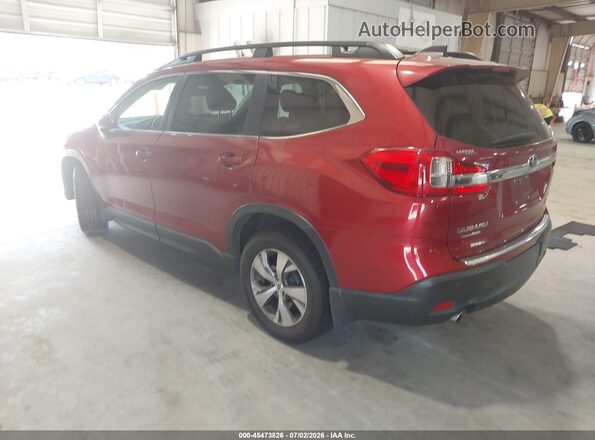 4S4WMAFD2K3421858 2019 SUBARU ASCENT Burgundy უკანა მარცხენა