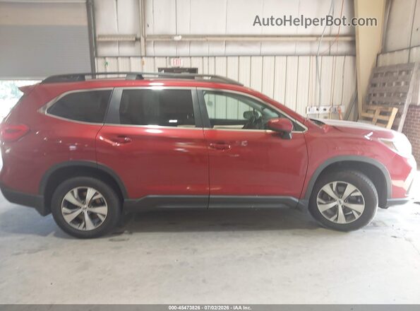 4S4WMAFD2K3421858 2019 SUBARU ASCENT Burgundy სალონის 360-გრადუსიანი ხედი