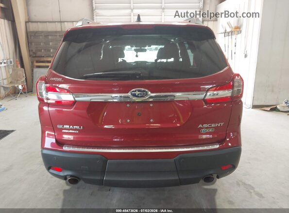 4S4WMAFD2K3421858 2019 SUBARU ASCENT Burgundy 