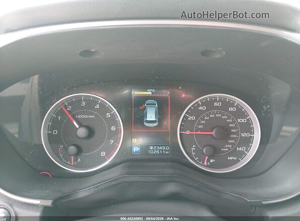 4S4WMAFD2K3486869 2019 SUBARU ASCENT White უკანა სავარძლების ხედი